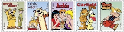 comic strip stamps