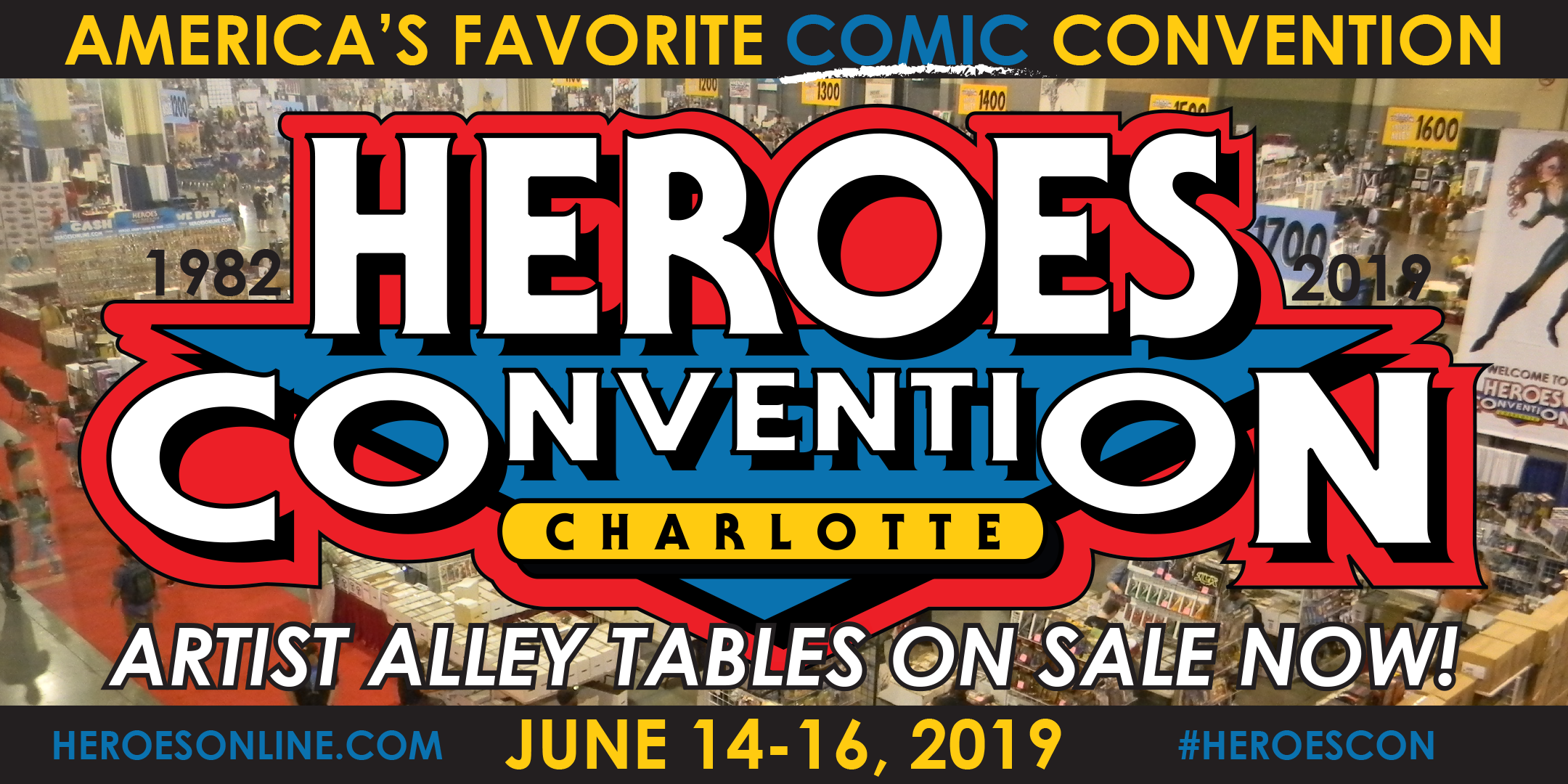 The Heroesonline Blog Heroescon 2019 Artist Alley Tables On