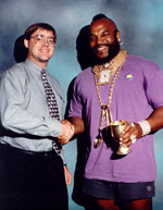 With Mr T At A Store Appearance--One Of The Coolest Heroes Stories Ever.
