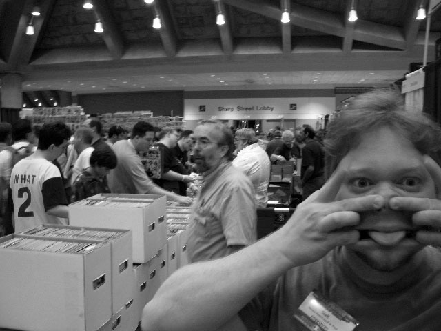 Heroes' Operations Manager Todd Harlan single-handedly ruins the Baltimore Comicon.  All of Maryland's children cry themselves to sleep that night.